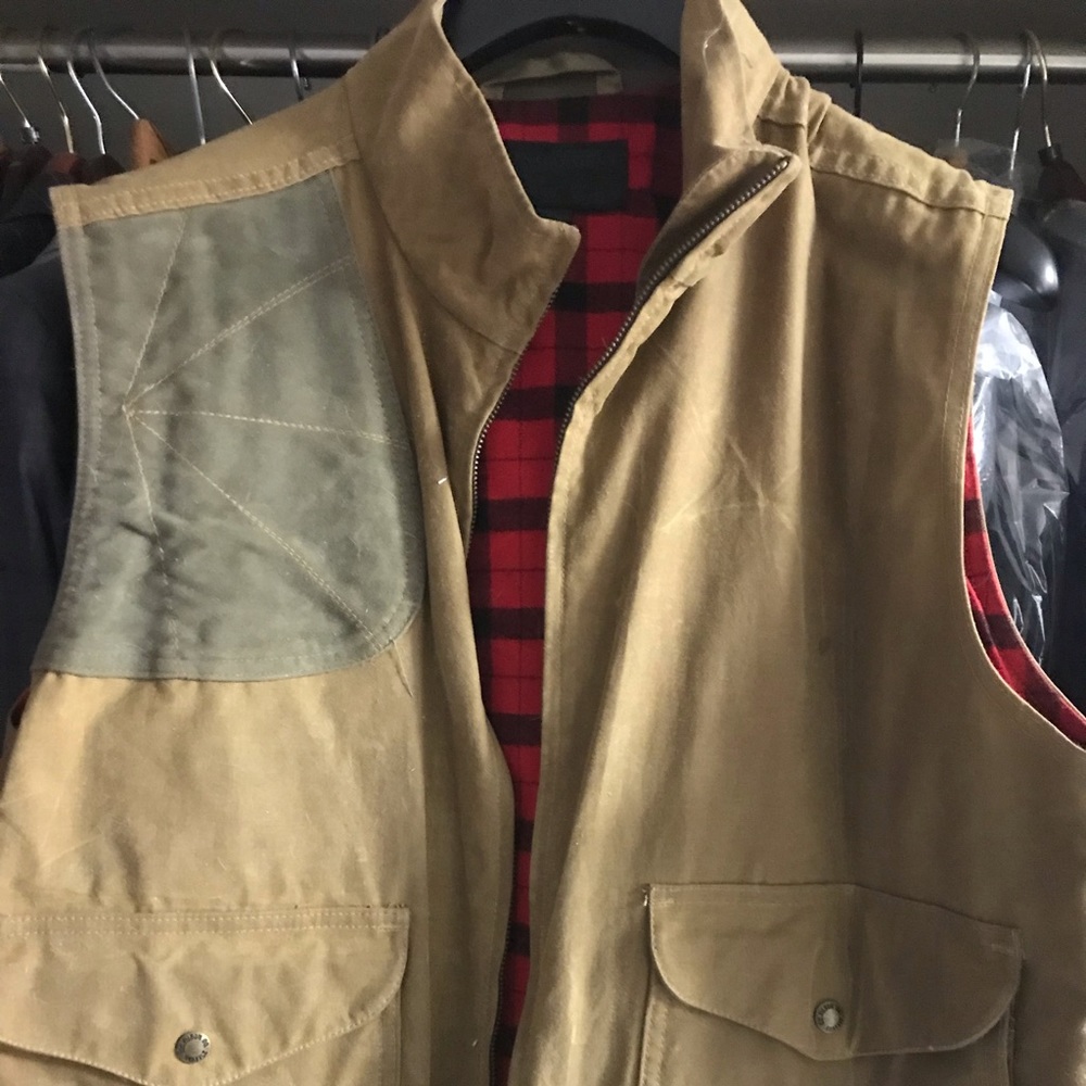 Filson vest XL- Used